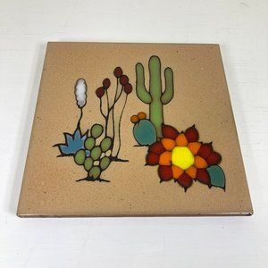 Southwest Ceramic Tile Trivet Made in USA